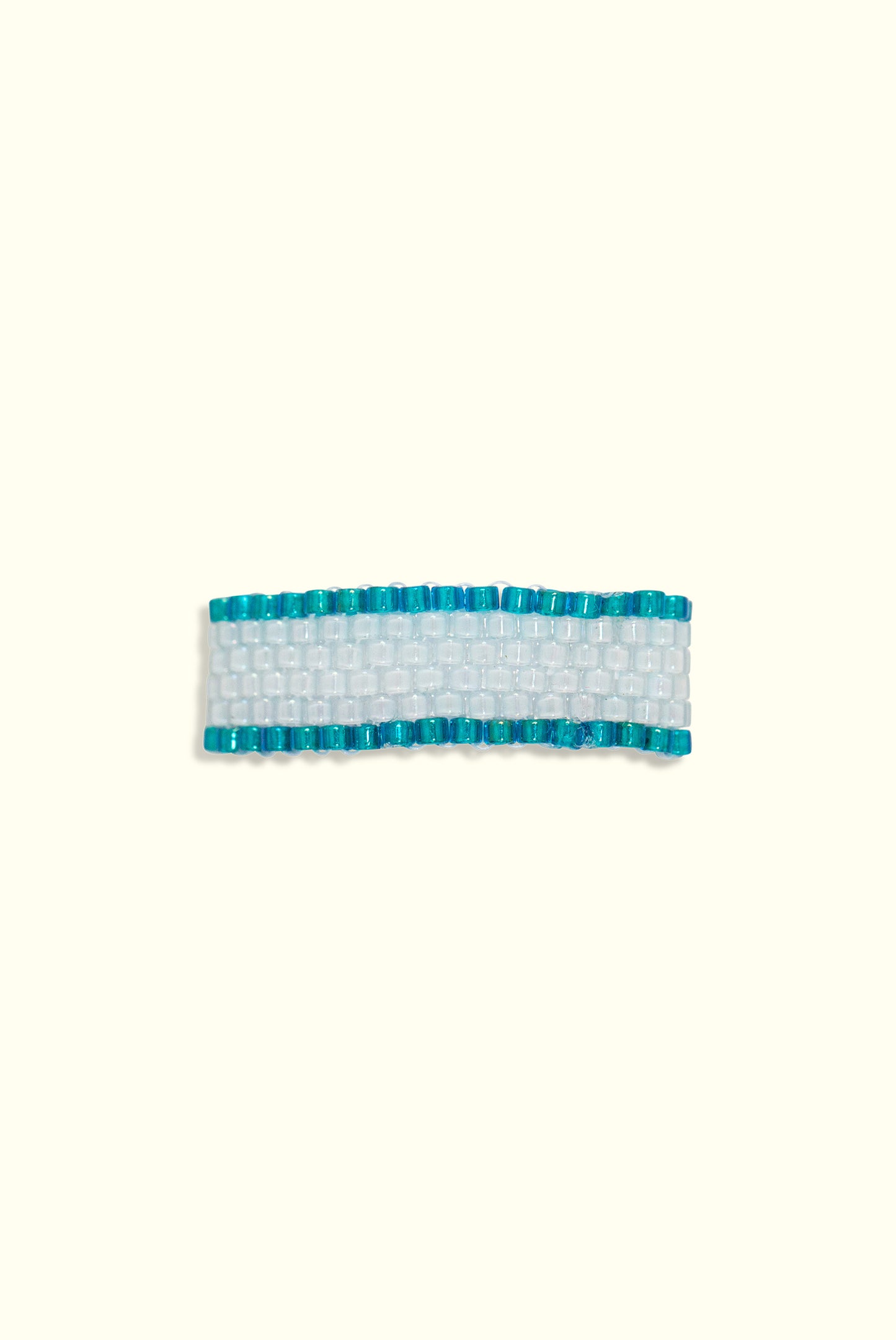 Neptune Band Ring: Aqua Mist & Deep Blue Sea